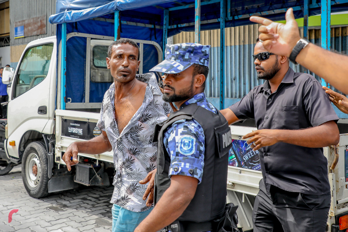 ކުރީގެ ރައީސް ޔާމިން ޝަރީއަތައް ހާޒިރުކުރުން -- ފޮޓޯ : ޔޫސުފް ސޮފްވާން