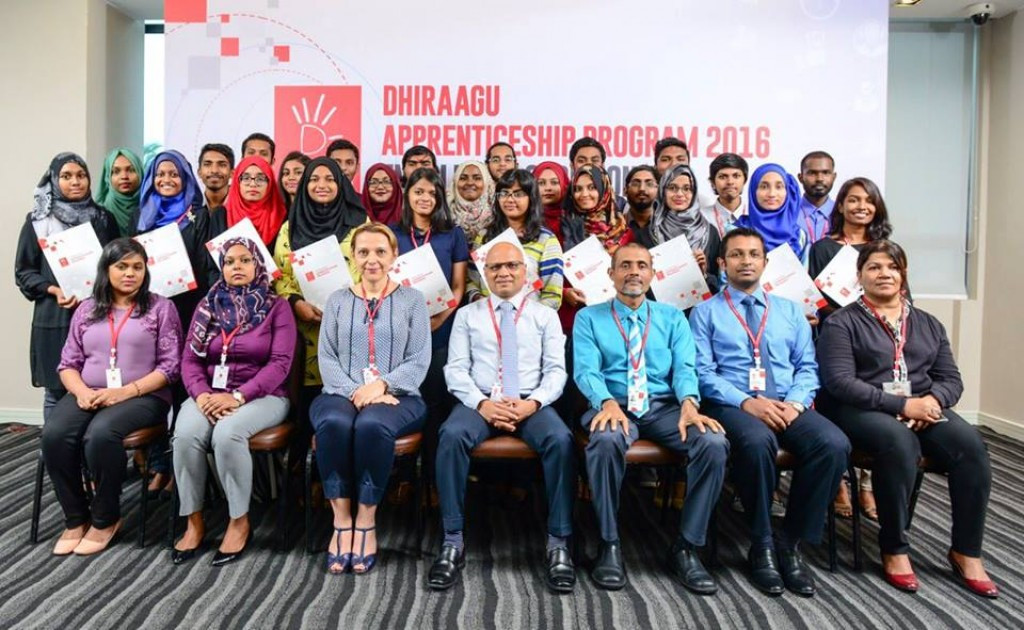 From Dhiraagu Apprenticeship Program 2016
