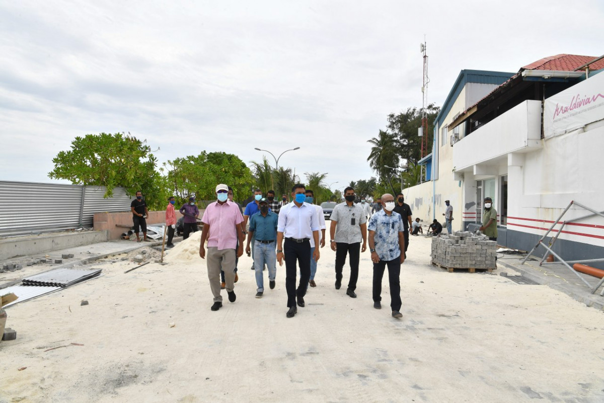 ބަހުގެ ޚިދުމަތް ތަރައްޤީކުރުމަށް ކުރަމުންދާ މަސައްކަތްތައް ނައިބު ރައީސް ބައްލަާލައްވަނީ