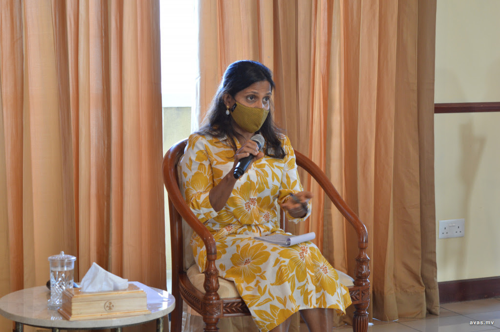 ރައީސުލްޖުމްހޫރިއްޔާގެ އަނބިކަނބަލުން ފަޒްނާ އަހްމަދު