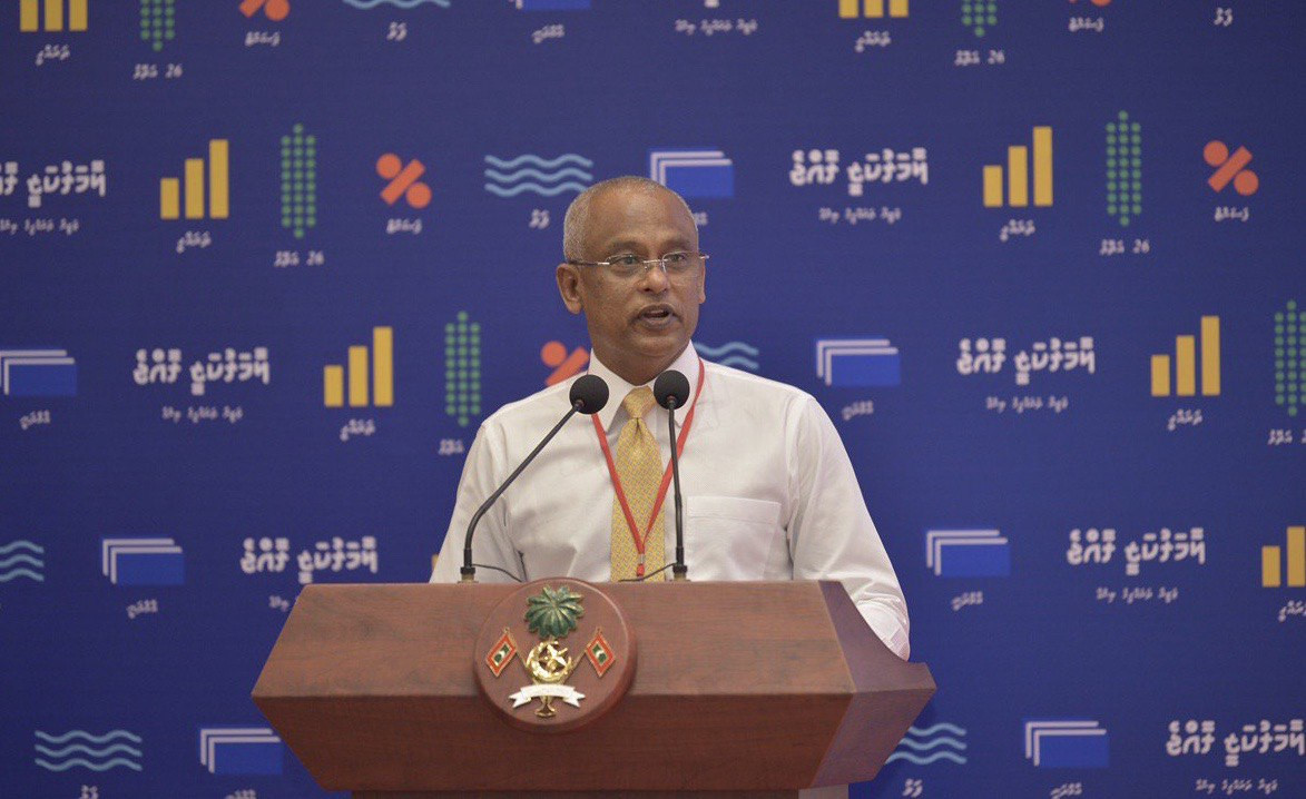 \"ވިއަވަތި ރާއްޖެ\" މަޝްވަރާ ބައްދަލުވުން ނިންމުމުގެ ގޮތުން، އެބައްދަލުވުމުގެ ބައިވެރިންނާއި މުޚާޠަބުކުރައްވާ ރައީސް ވާހަކަފުޅުދައްކަވަނީ