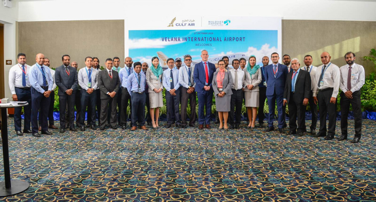 ރާއްޖެއަށް ގަލްފް އެއާގެ ދަތުރުތައް ފެށުން - ފުރަތަމަ ފްލައިޓް ޖައްސާފައިވަނީ އާދިއްތަ ދުވަހު -- ފޮޓޯ: އެމްއޭސީއެލް