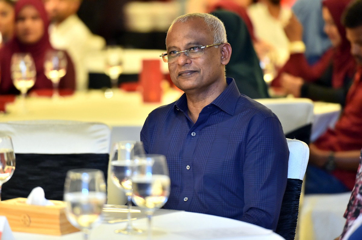 ނިއުމާ މުޙައްމަދުގެ ފިލްމީ ރިހިޔޫބިލް ފާހަގަ ކުރުމުގެ ޙަފްލާ -- ފޮޓޯ: ރައީސް އޮފީސް