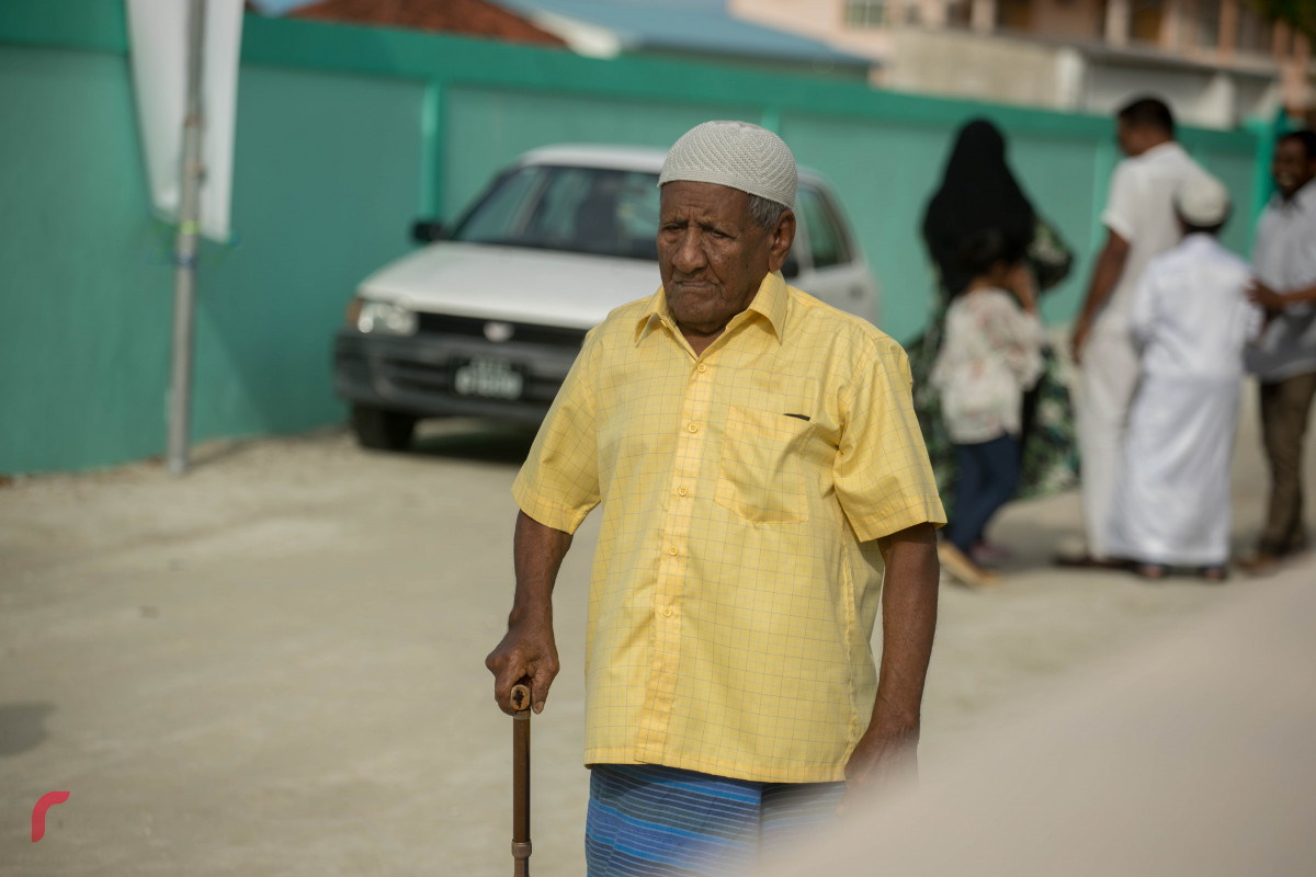 11 ޖުލައި 2019/ ހއ.ހޯރަފުށި--ހޯރަފުށި މަސްޖިދުލް އައްވާބުގައި ކުރެވުނު އީދު ނަމާދަށް ފަހު-- ފޮޓޯ: ޝުއައިބް މުހައްމަދު