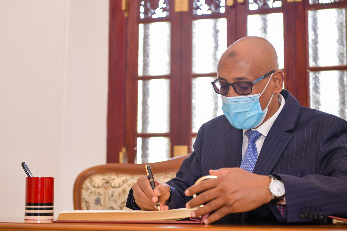 Former United Nations Children\'s Fund (UNICEF) Resident Representative to the Maldives Dr. Munir Safieldin