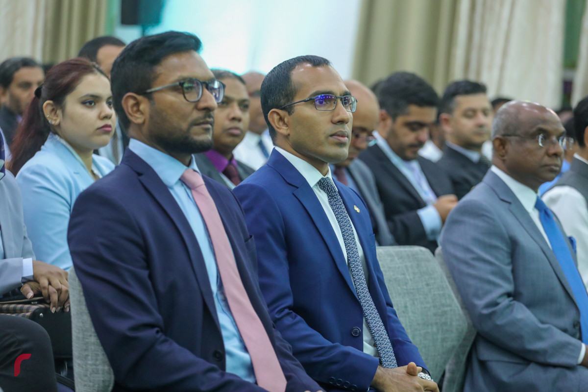 26 އޯގަސްޓް 2019/ އއ.އުކުޅަސް --އުކުޅަސް ފެއަރ ހުޅުވުމުގެ ރަސްމިއްޔާތުގެ ތެރެއިން، މިނިސްޓަރ މަލީހް ޖަމާލް-- ފޮޓޯ: ޝުއައިބް މުހައްމަދު