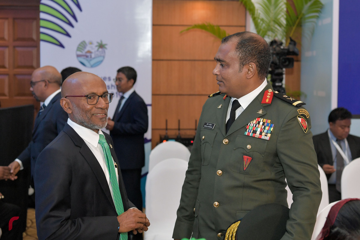 17 ޖޫން 2019 --މޯލްޑިވްސް ޕާރޓްނަރޝިޕް ފޯރަމް ގެ ތެރެއިން. މި ފޯރަމް ހުޅުވުމުގެ ރަސްމިއްޔާތުގެ ތެރެއިން.-- ފޮޓޯ: ރައީސް އޮފީސް