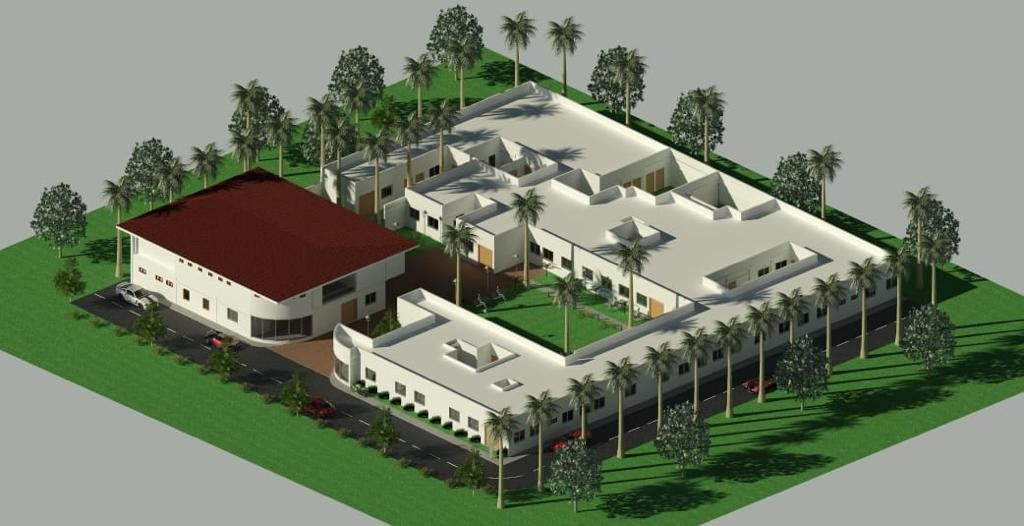 އައްޑޫގައި ގާއިމްކުރާ ޑަރްގް ޑިޓޮކްސްސިފިކޭޝަން ސެންޓަރ އިމާރަތުގެ ކުރެހުމެއް