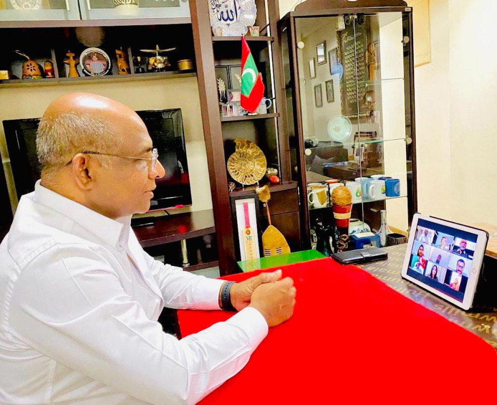 ފޮރިން މިނިސްޓަރ އަބްދުﷲ ޝާހިދު