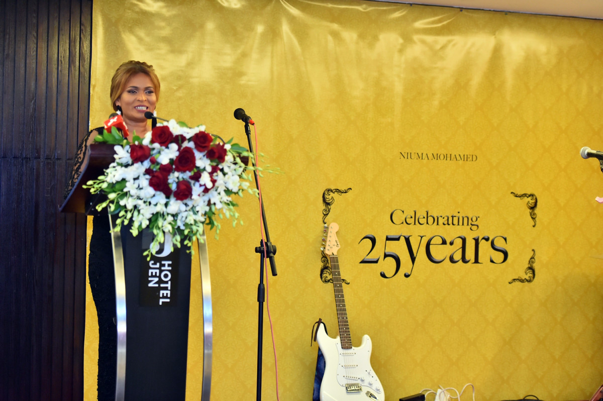 ނިއުމާ މުޙައްމަދުގެ ފިލްމީ ރިހިޔޫބިލް ފާހަގަ ކުރުމުގެ ޙަފްލާ -- ފޮޓޯ: ރައީސް އޮފީސް