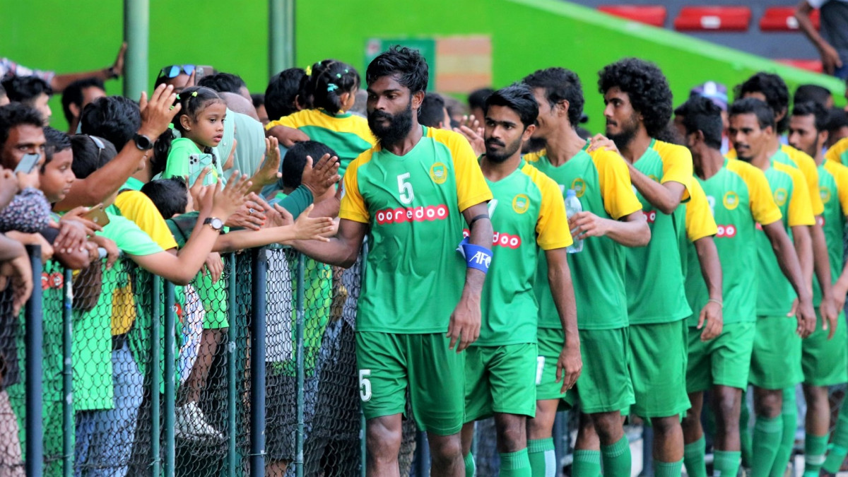 އޭއެފްސީ ކަޕްގެ ކޮލިފިކޭޝަނުގައި ރާއްޖޭގައި މާޒިޔާއިން ކުޅުނު މެޗުގެ ތެރެއިން