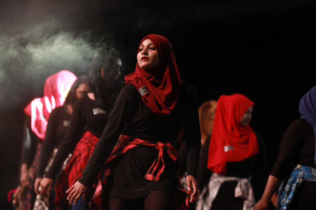 12 އޮގަސްޓު 2019/ހއ.ހޯރަފުށި --ހޯރަފުށީގެ ބޭންޑް އެއް ކަމުގައިވާ މާރަނަ ބޭންޑް ވެސް ވަނީ ޝޯގައި ހަރަކާތް ހުށައަޅާފައި--ފޮޓޯ: ޝުއައިބް މުހައްމަދު