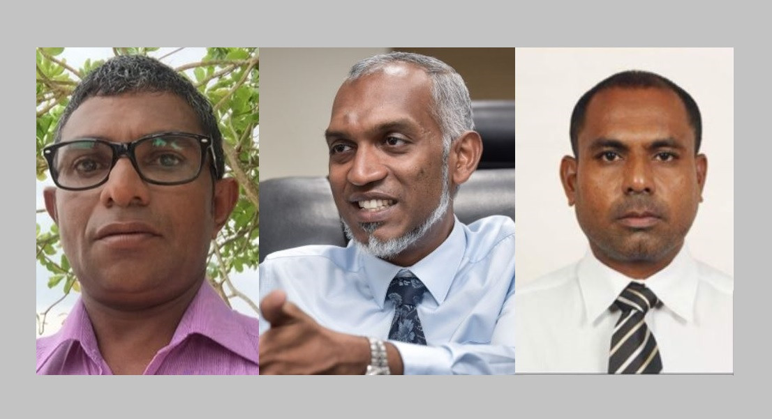 ހައުސިންގ މިނިސްޓަރ މުއިއްޒުގެ އިތުރުން، ފްލެޓު ކޮމިޓީގައި ހިމެނިވަޑައިގަންނަވާ މެމްބަރު ޖަމްޝީދު (ކ) އަދި މެމްބަރު ހަސަން (ވ)