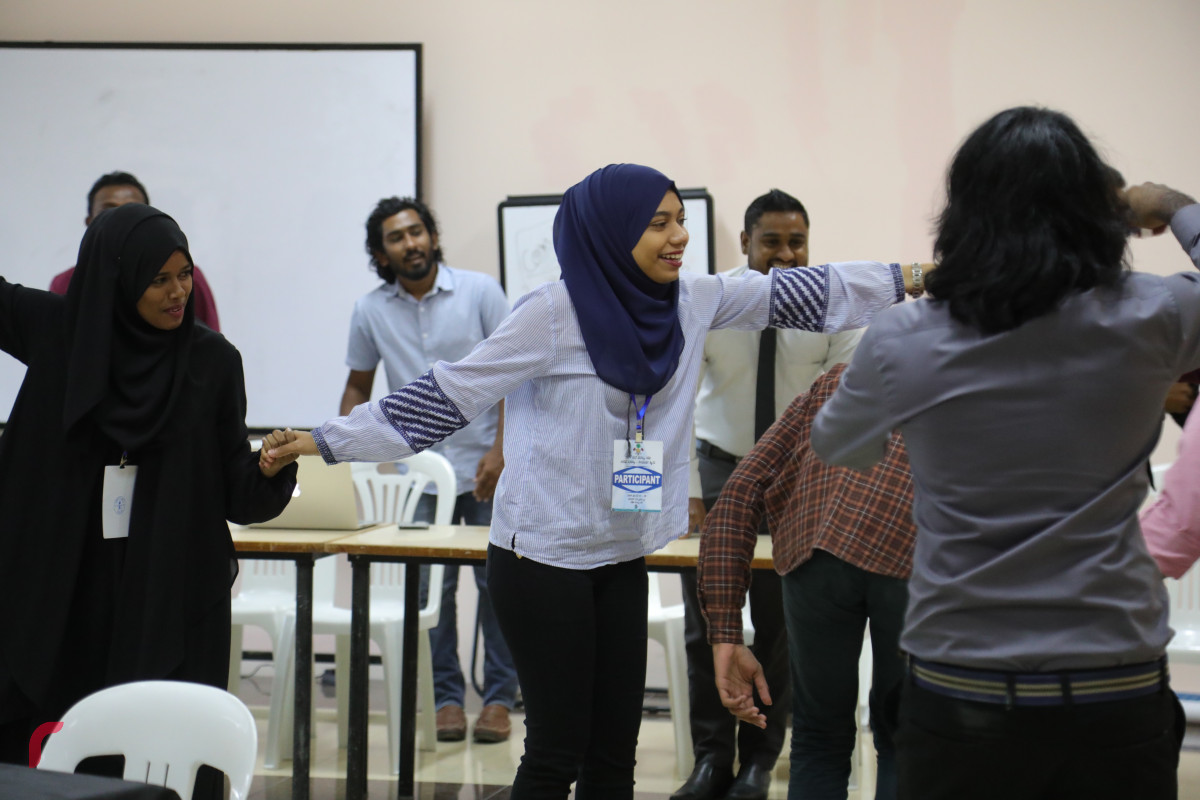 31 އޯގަސްޓް 2019 | ގދ. ތިނަދޫ -- ޒުވާން ލީޑަރުންގެ ފޯރަމް ގެ ސެޝަންތަކުގެ ތެރެއިން -- ފޮޓޯ: ޝުއައިބް މުހައްމަދު