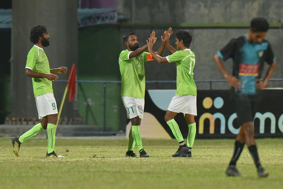 ގްރީން އާއި ފޯކައިދޫ ބައްދަލުކުރި މެޗުގެ ތެރެއިން