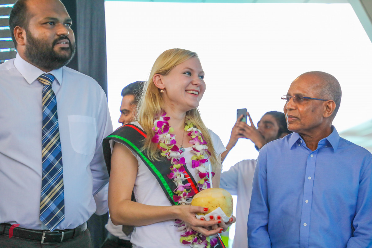 ދޮޅު މިލިޔަން ވަނަ ފަތުރުވެރިޔާ ރާއްޖެ އައުން ފާހަގަކުރުން  -- ފޮޓޯ : ޔޫސުފް ސޮފްވާން