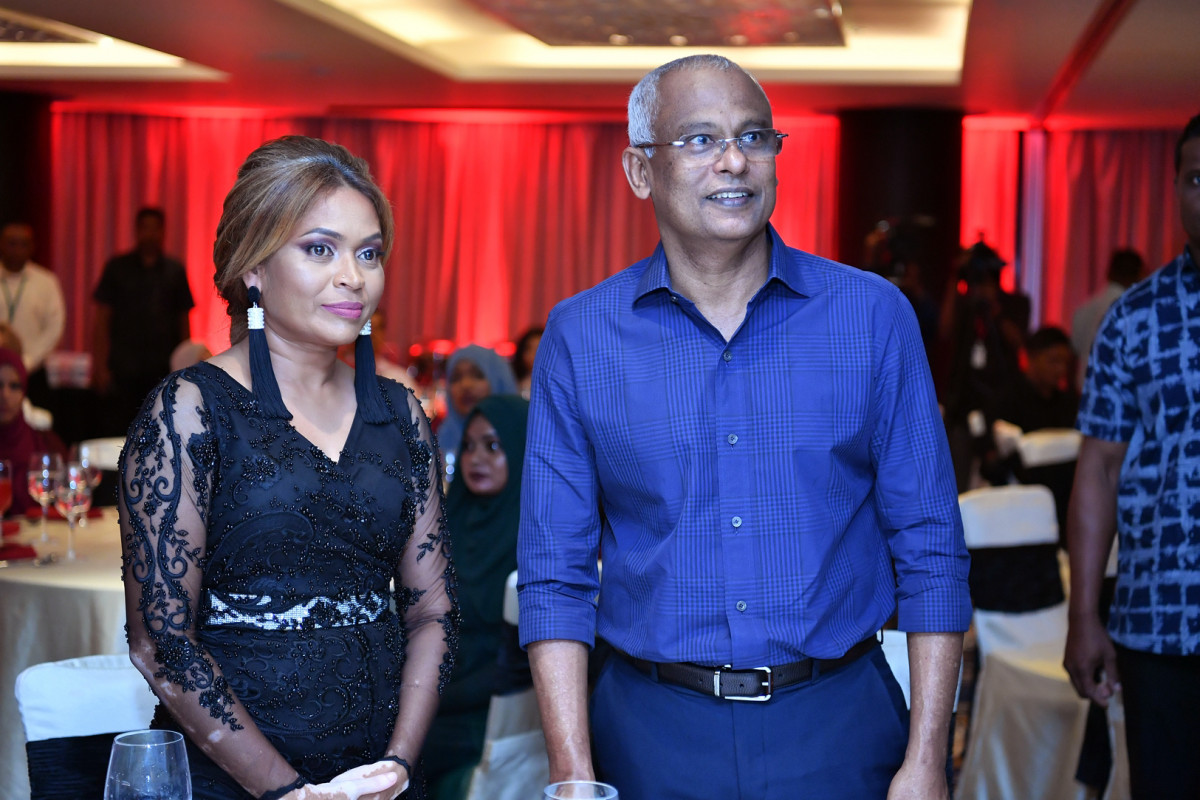 ނިއުމާ މުޙައްމަދުގެ ފިލްމީ ރިހިޔޫބިލް ފާހަގަ ކުރުމުގެ ޙަފްލާ -- ފޮޓޯ: ރައީސް އޮފީސް