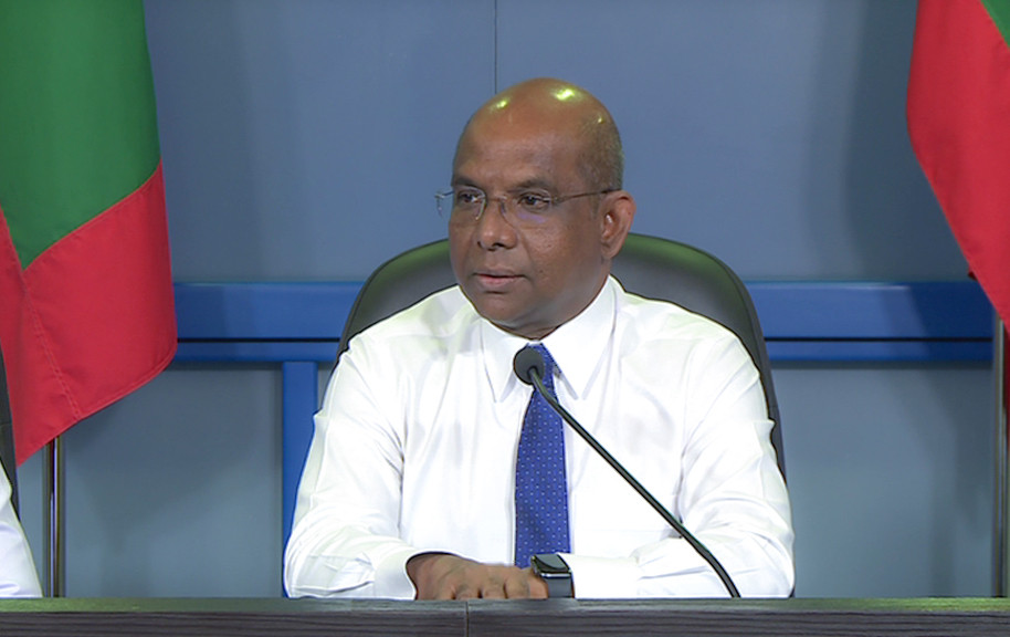 Minister of Foreign Affairs Abdulla Shahid