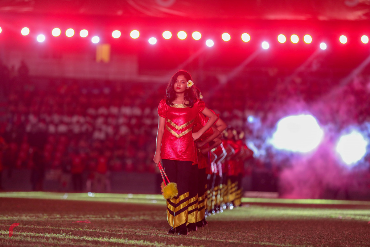 26 ޖުލައި 2019 --މިނިވަން ދުވަހުގެ ރަސްމީ ޕެރޭޑުގެ ހަރަކާތްތައް، ގަލޮޅު ދަނޑުގައި ބޭއްވި ޕެރޭޑް ޝަރަފްވެރި ކޮށްދެއްވީ ރައީސުލް ޖުމްހޫރިއްޔާ އިބްރާހިމް މުހައްމަދު ސޯލިހް-- ފޮޓޯ: ޝުއައިބް މުހައްމަދު