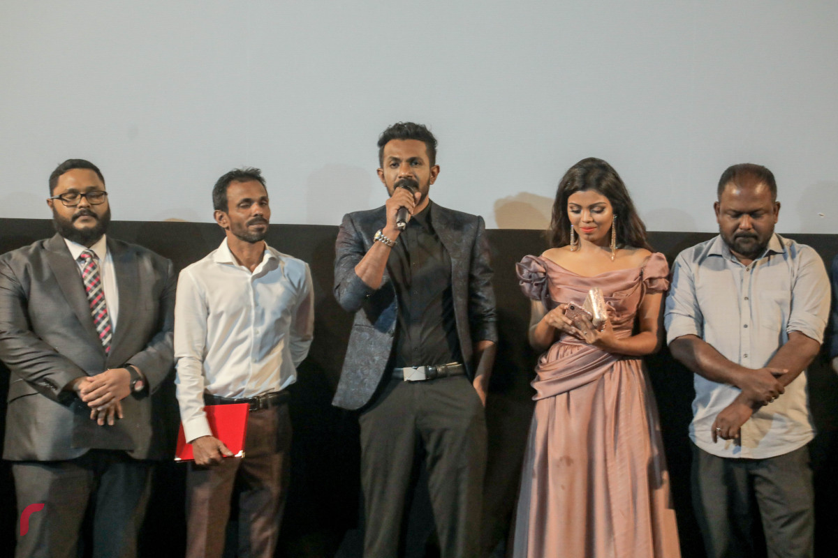 23 ޖުލައި 2019 --"ލީނީ" ޕްރިމިއަރ އޮށްދެއްވުމަށްފަހު މުއާ ވާހަކަ ދައްކަނީ-- ފޮޓޯ: ޝުއައިބް މުހައްމަދު