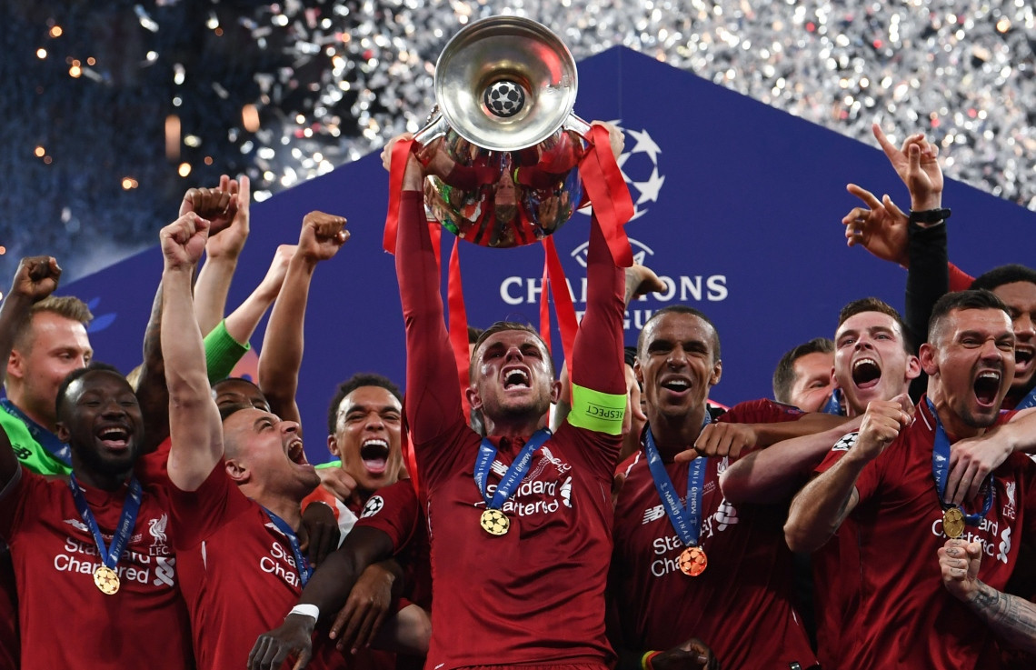 02 ޖޫން 2019 --ޔޫއެފާ ޗެމްޕިންސް ލީގުގެ ފައިނަލްގައި ލިވަޕޫލް އަދި ޓޮޓެންހަމް ބައްދަލުކުރި މެޗްގެ ތެރެއިން-- ފޮޓޯ: އޭ.އެފް.ޕީ