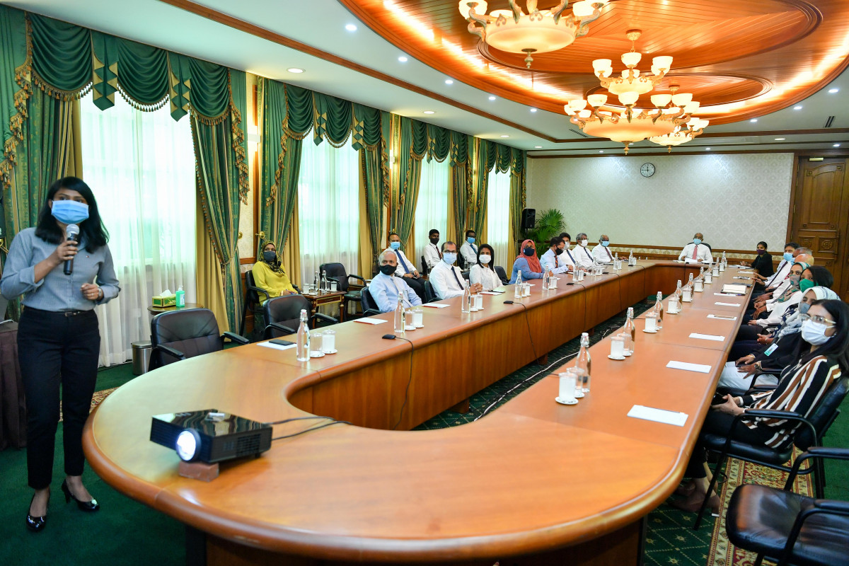The meeting took place on Tuesday