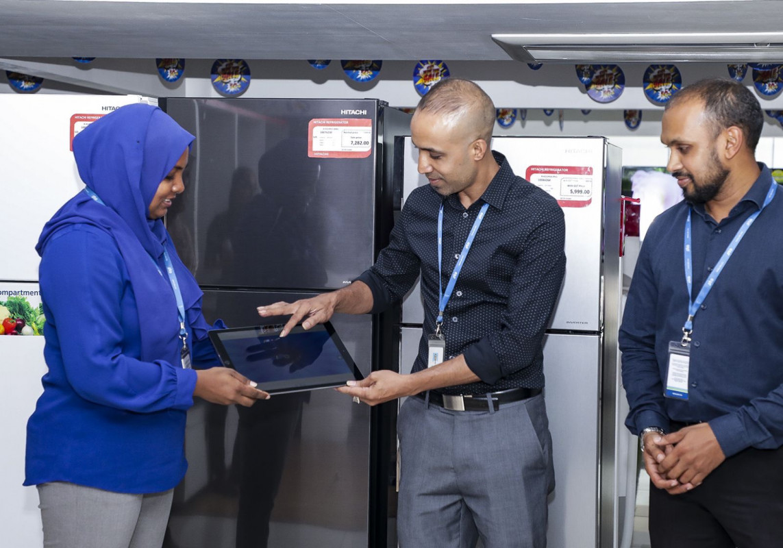 STO\'s Risk Management department, Mohamed Murad at the sale\'s inaugration.