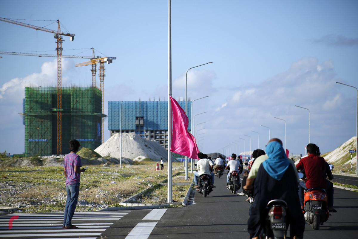 ހުޅުމާލޭގައި އުޅަނދުތަކެއް ދުއްވަނީ