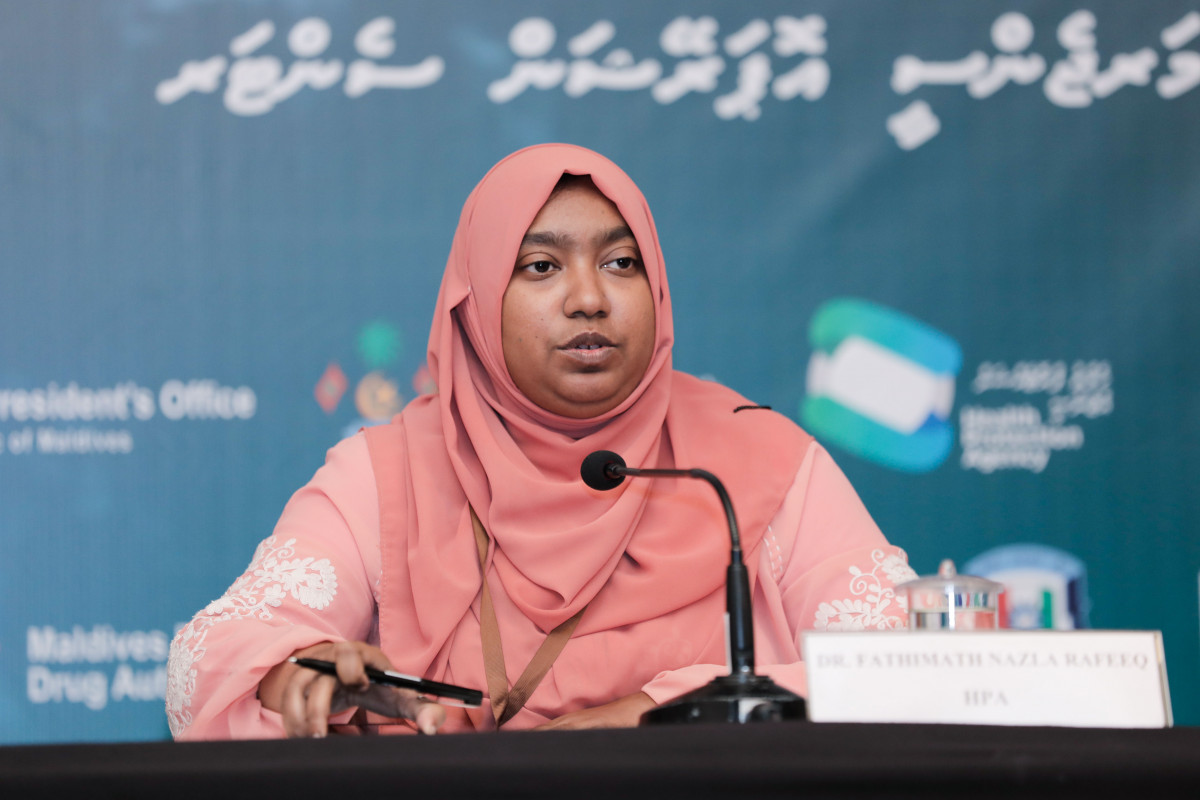 ޑރ. ނަޒްލާ ރަފީގް - އެޗްއީއޯސީގެ ތަރުޖަމާނު