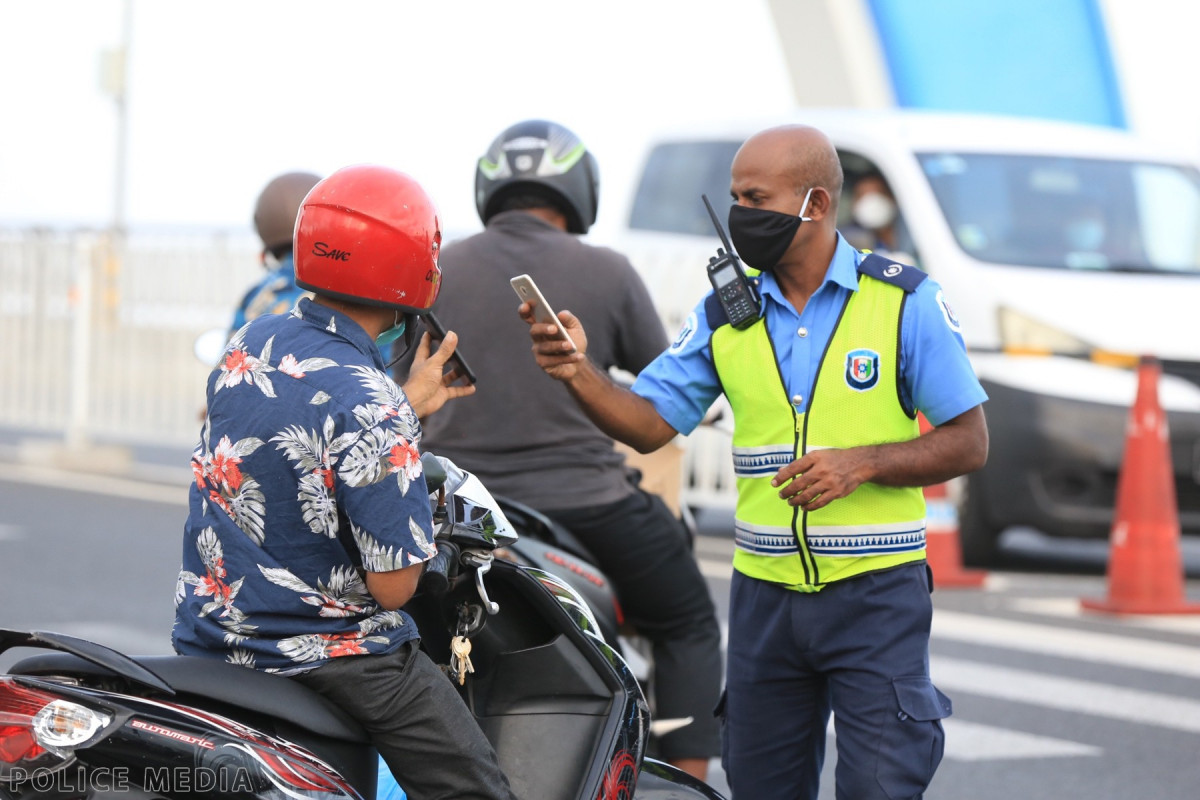 Police officers have been active throughout the lockdown
