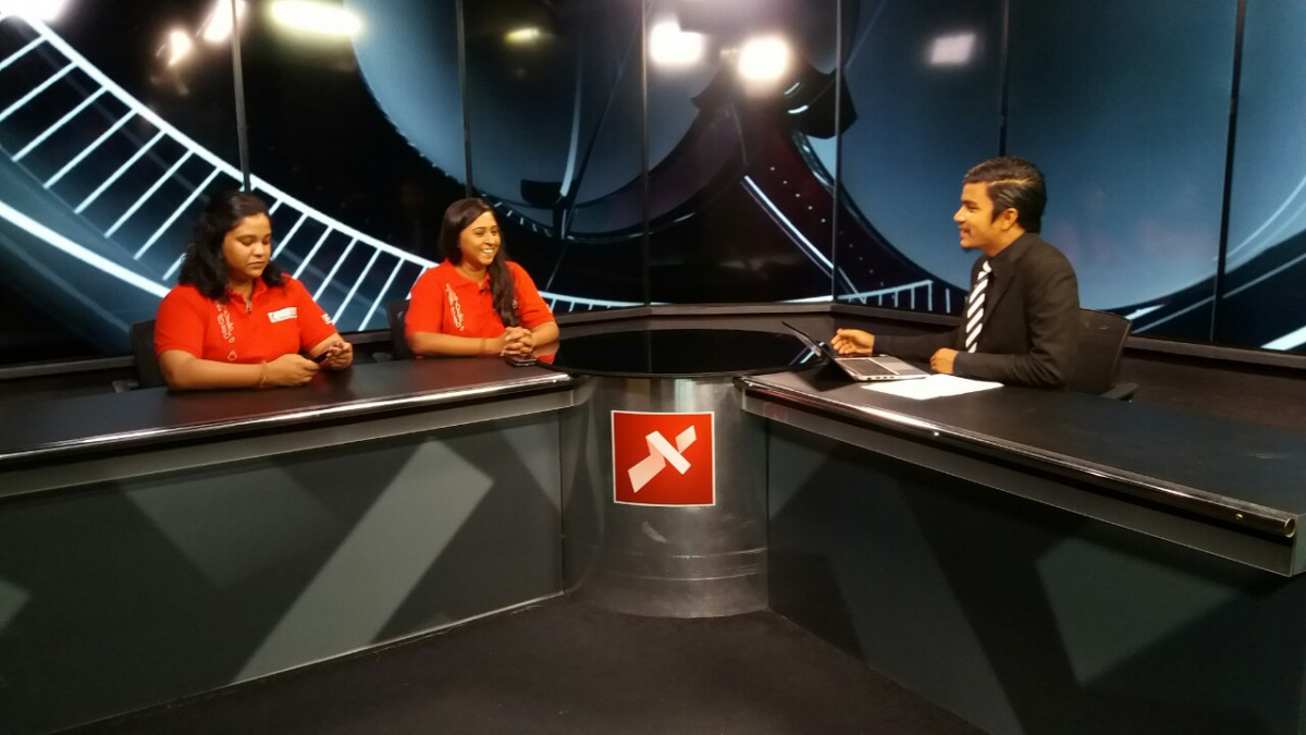 ރެޑް ކްރެސެެންޓުގެ އޮފިޝަލުން ރާއްޖެޓީވީ ފަލަސުރުހީ ޕްރޮގްރާމްގައި