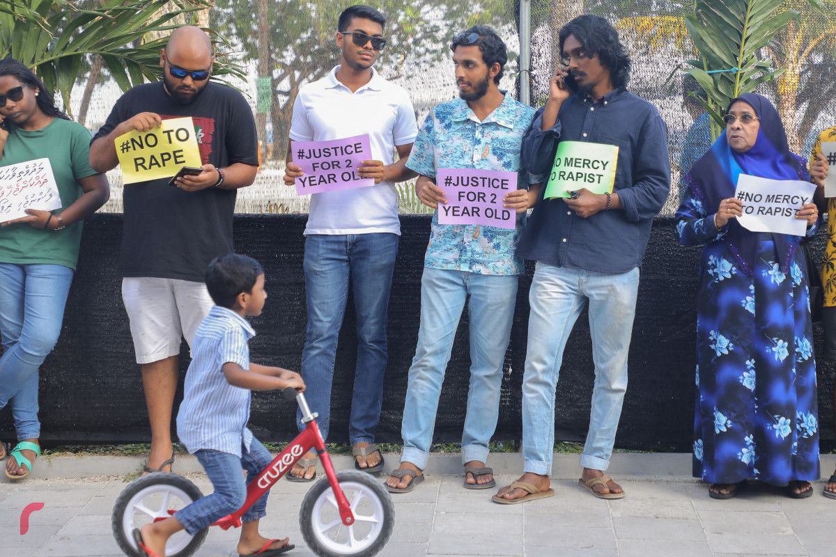 ކުޑަކުދިންނަށް ޖިންސީ އަނިޔާކުރުމާއި ދެކޮޅަށް މާލޭގައި ވަނީ އެއްވުމެއް ބާއްވާފައި