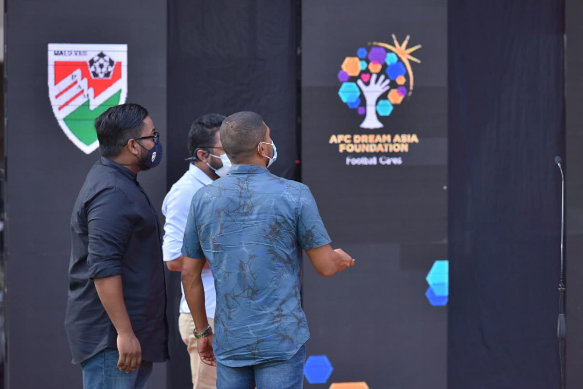 އެފްއޭއެމް ފައުންޑޭޝަން ކުޅިވަރާ ބެހޭ ވަޒީރު އަޙްމަދު މަޙްލޫފް ލޯންޗުކޮށްދެއްވަނިކޮށް