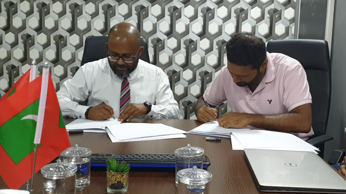 ރާއްޖޭގައި ސްކޫބާ ޑައިވިންގ އިވެންޓު ބޭއްވުމަށް ސޮއިކުރުމުގެ ރަސްމިއްޔާތުގެ ތެރެއިން