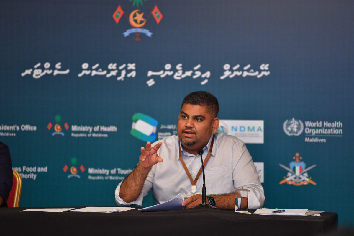 Spokesperson for the government\'s Covid-19 taskforce, Mohamed Mabrook Aziz