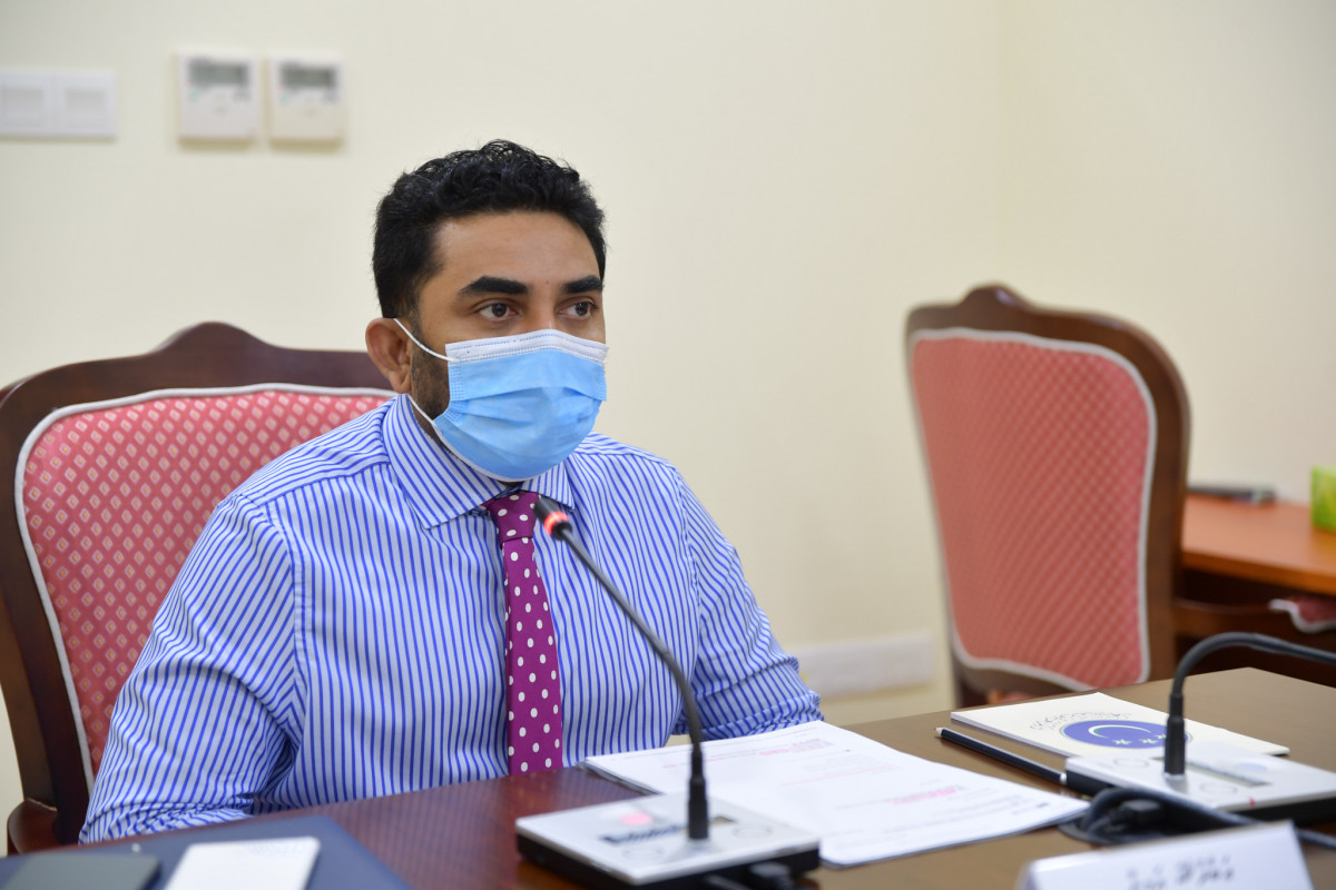 ހެލްތް މިނިސްޓަރ އަބްދުﷲ އަމީން