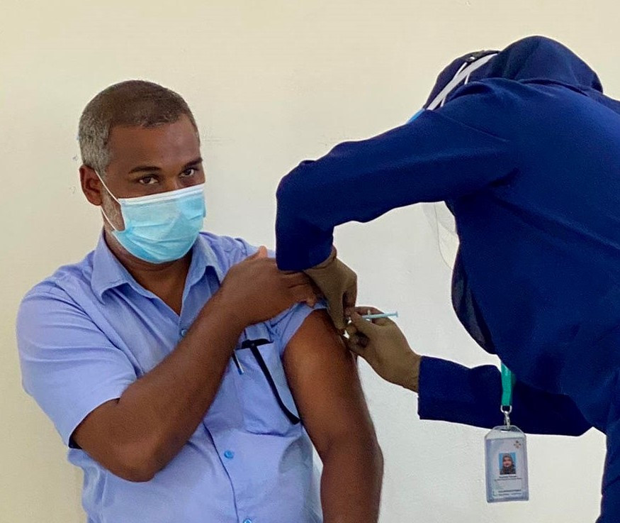 ކުޅުދުއްފުށި ސިޓީގައި ވެކްސިން ދިނުމުގެ ކަންތައްތައް ކުރިއަށްދަނީ