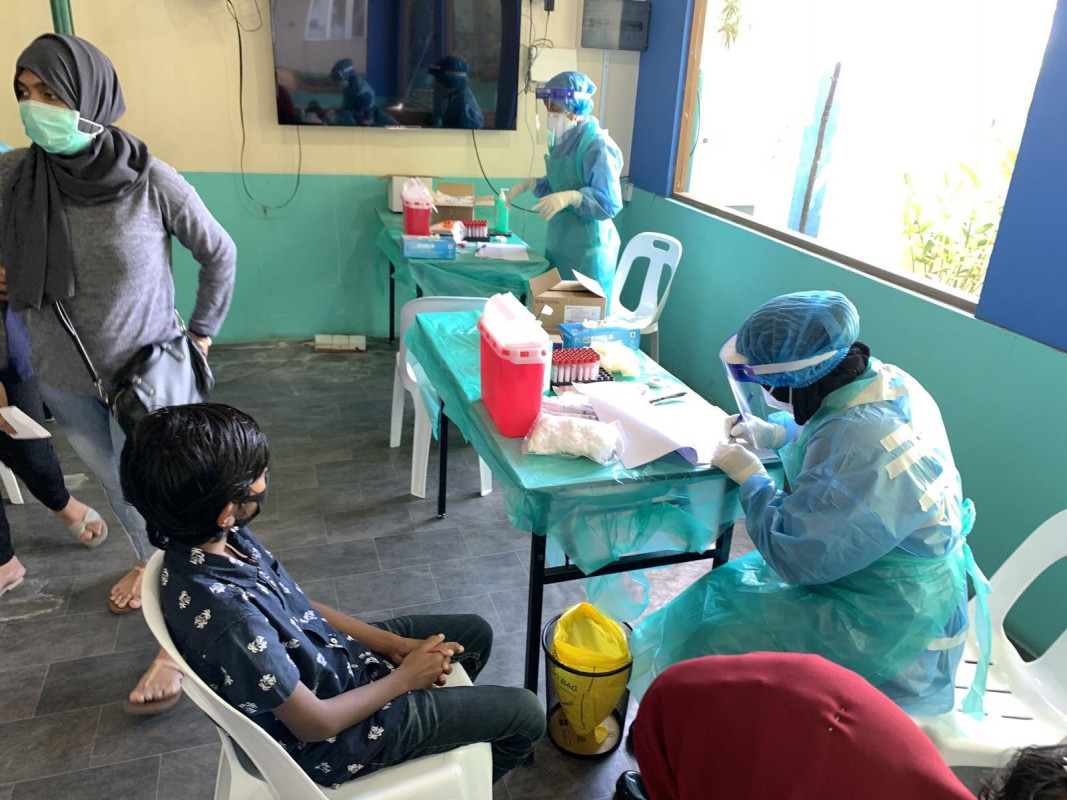 ރަށްރަށް ދާ މީހުން ޓެސްޓް ކުރުމަށް ހިންގި ޕްރޮގްރާމުގެ ތެރެއިން