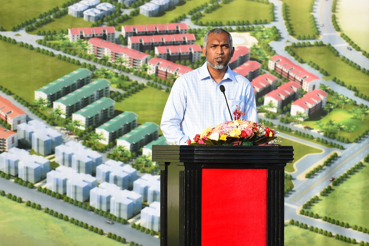 ކުރީގެ ހައުސިން މިނިސްޓަރ އަދި މިހާރު މާލެ ސިޓީގެ މޭޔަރ ޑރ މުހައްމަދު މުއިއްޒު