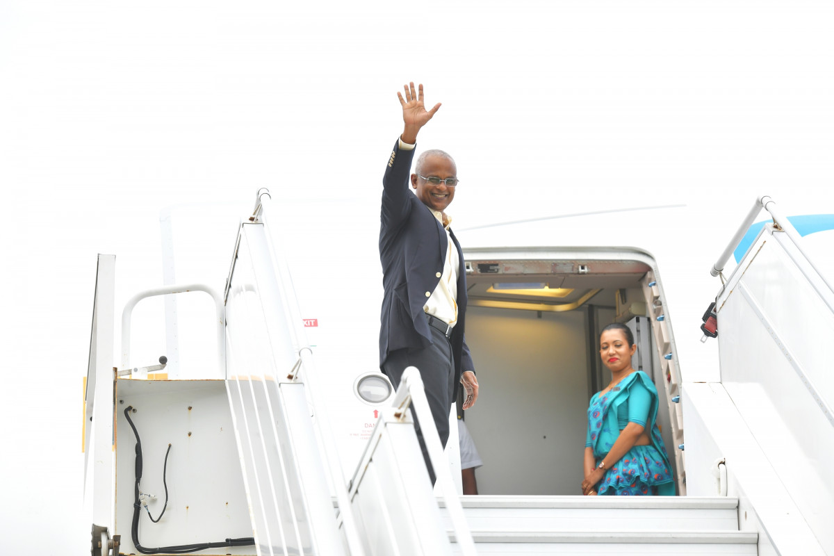 ރައީސް ސޯލިހު ތަގުރީރުކުރެއްވުމަށް ފުރާވަޑައިގަތުން