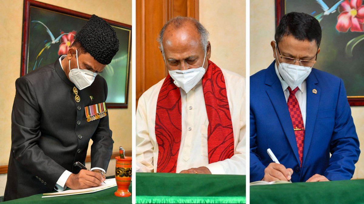 Three new High Commissioners were appointed