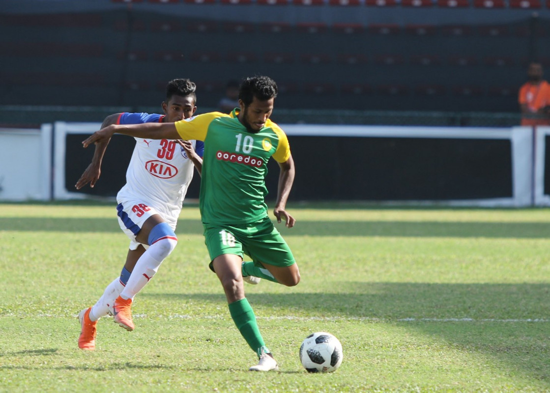 Maziya head to head with Bangladesh team during the qualifier\'s round