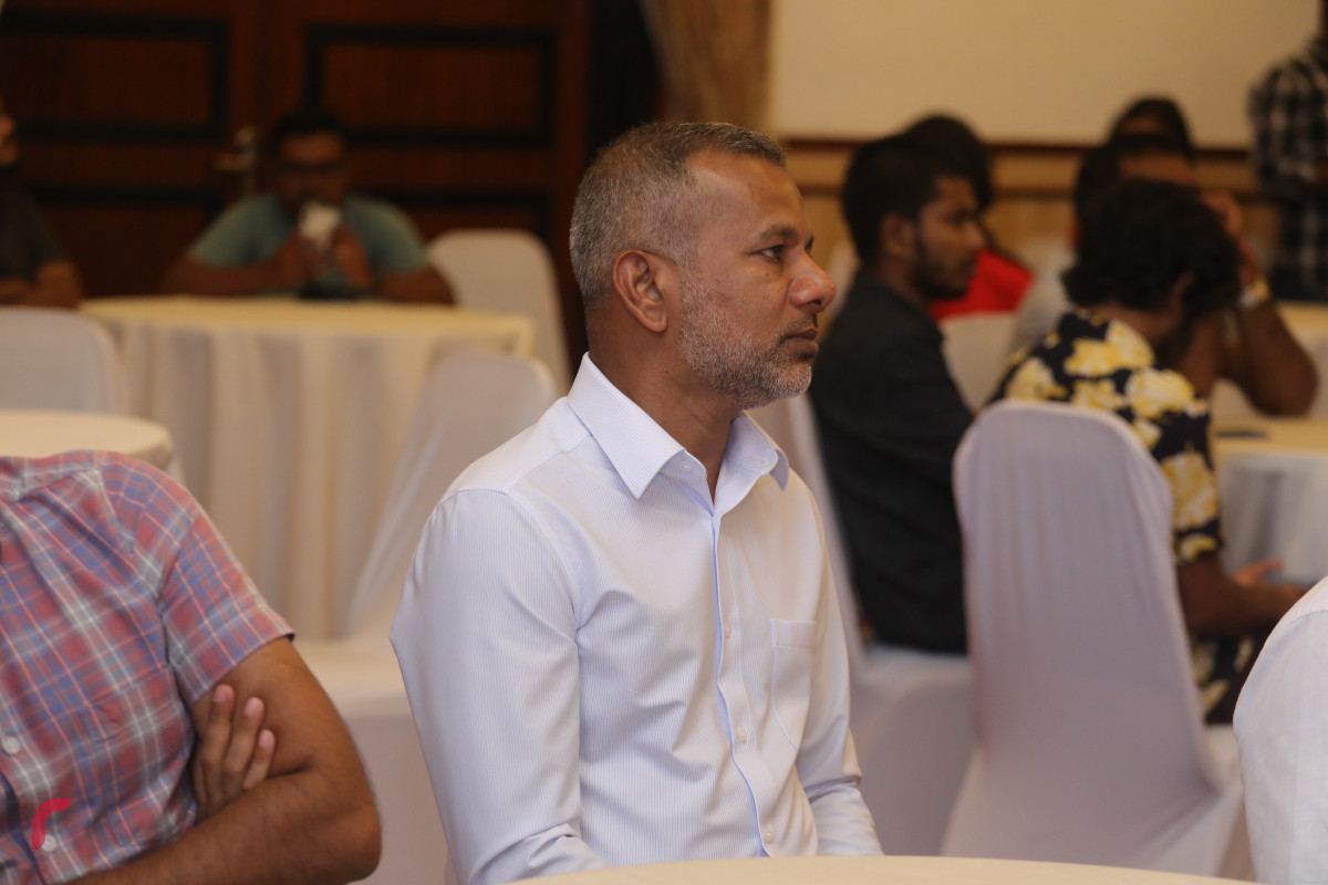 5 ސެޕްޓެމްބަރ 2019 --ސްޓާރޓް ބްރޭންޑްގެ ބެޓެރި ރާއްޖެއަށް ތައާރަފް ކުރުމަަށް ދަރުބާރުގޭގައި ބޭއްވި ހަފްލާގެ ތެރެެިން-- ފޮޓޯ: ޝުއައިބް މުހައްމަދު