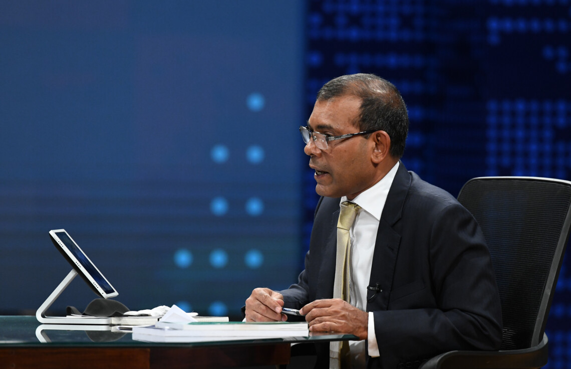 Speaker and former President Mohamed Nasheed 
