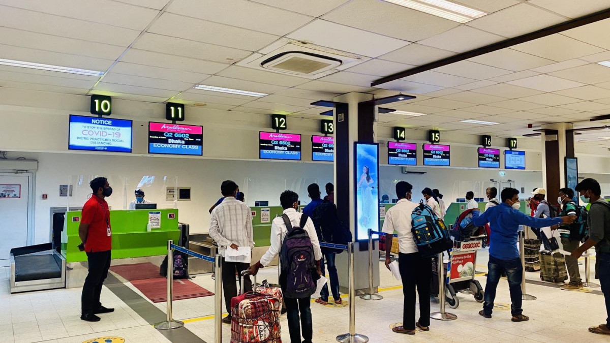 This is the 31st repatriation flight of Bangladeshi nationals from the Maldives