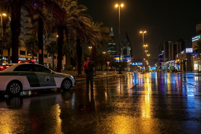 ސައުދީ ވެރިރަށް ރިޔާދުގެ އޭރިއަލް ފޮޓޮއެއް