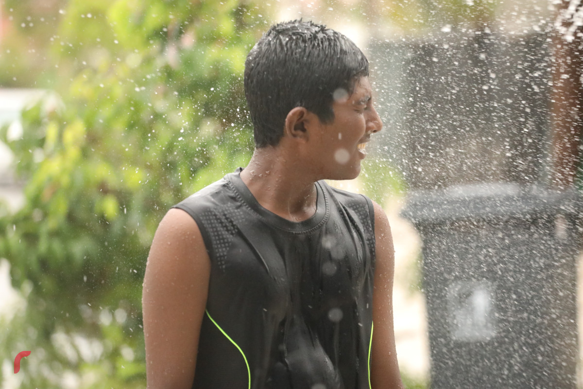 04 ޖޫން 2019 -- ފެން ކުޅި ކުޅެމުންދާ ބައެއް މަންޒަރުތައް، ހުޅުމާލެ ފަތާ ޓްރެކް ސަރަހައްދު-- ފޮޓޯ: ޝުއައިބް މުހައްމަދު