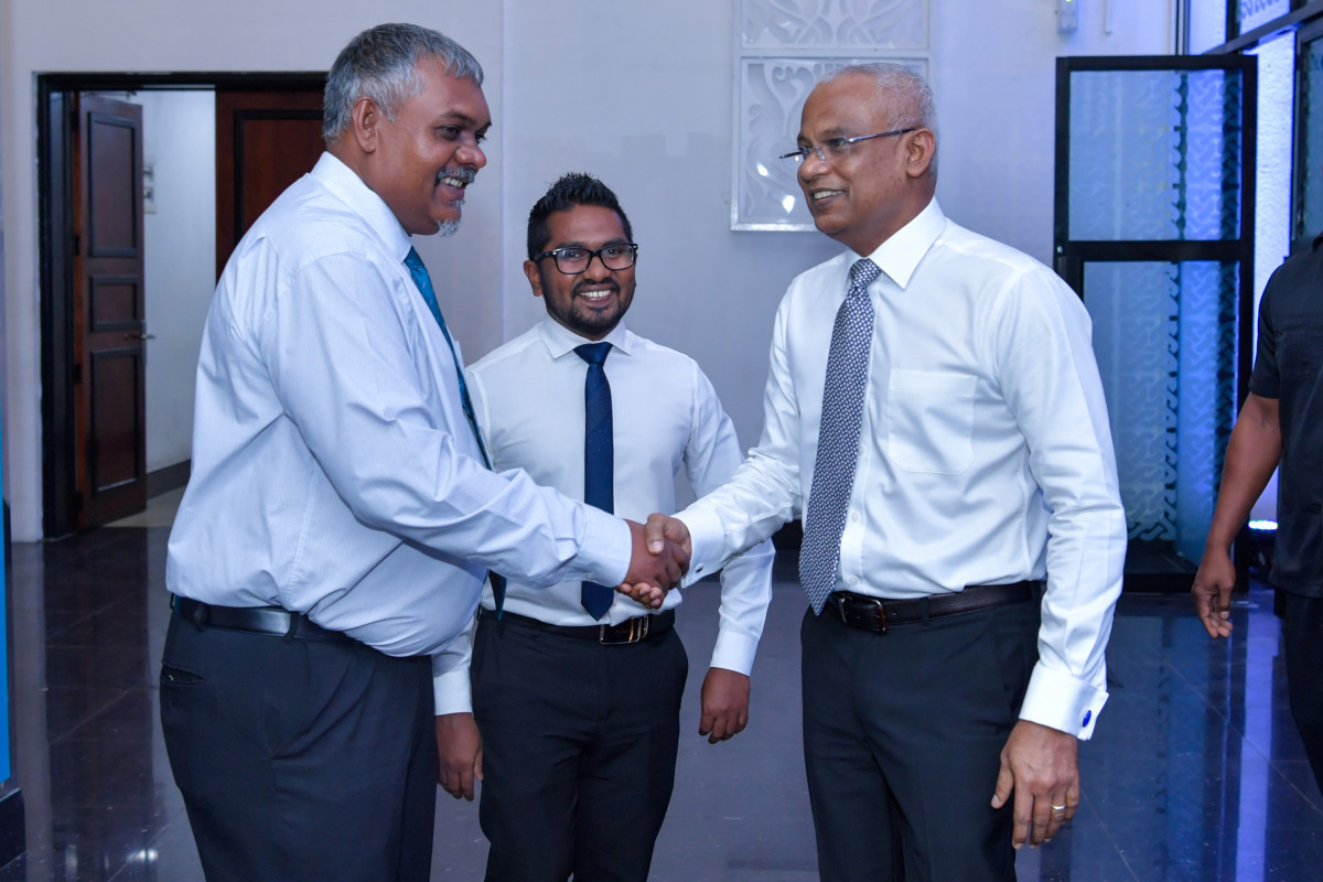 ކުރިއަށް އޮތް ފަސް އަހަރުގެ ތަރައްޤީގެ މިޞްރާބު ހިމެނޭ ސްޓްރެޓީޖިކް އެކްޝަން ޕްލޭން އިފްތިތާޙު ކޮށްދެއްވުން -- ފޮޓޯ: ރައީސް އޮފީސް