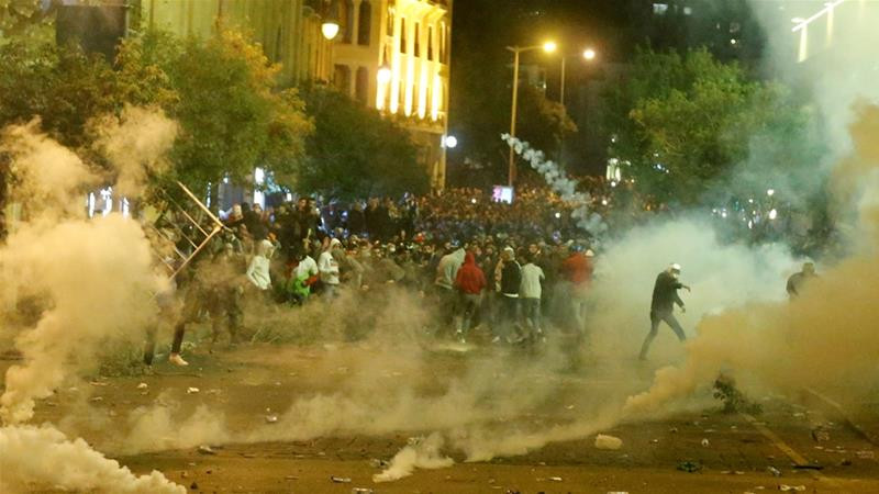 ލުބުނާންގައި ކުރިއަށް ގެންދާ މުޒާހަރާގެ ތެރެއިން