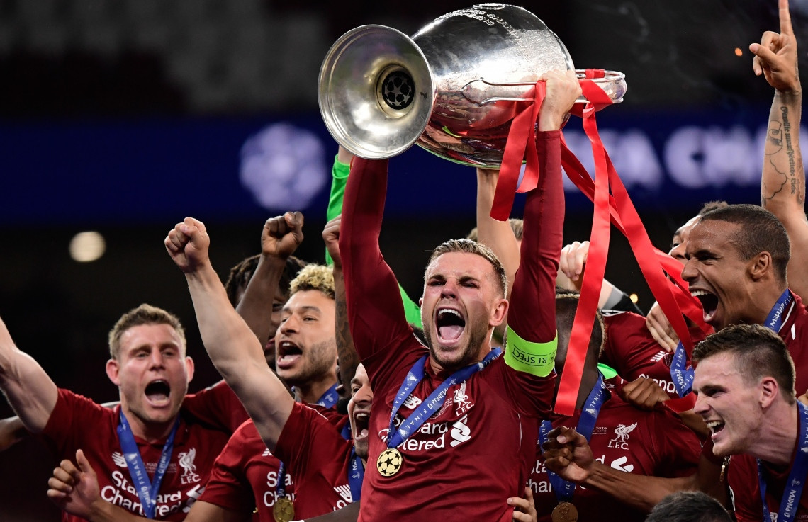 02 ޖޫން 2019 --ޔޫއެފާ ޗެމްޕިންސް ލީގުގެ ފައިނަލްގައި ލިވަޕޫލް އަދި ޓޮޓެންހަމް ބައްދަލުކުރި މެޗްގެ ތެރެއިން-- ފޮޓޯ: އޭ.އެފް.ޕީ